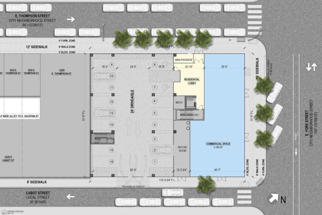 Project floor plan
