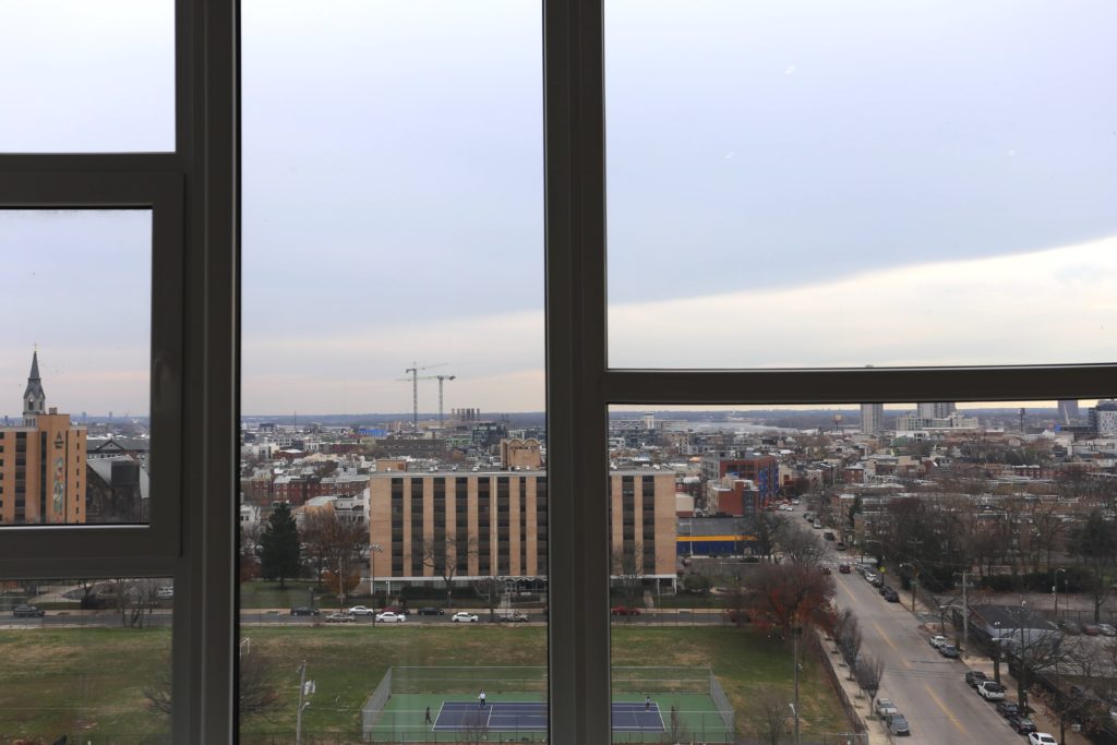 The Poplar apartments views