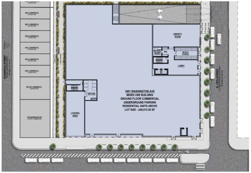 1600 Carpenter Site Plan
