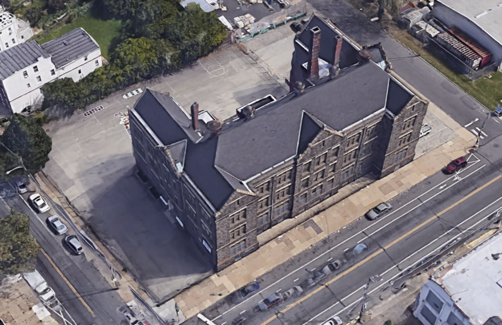 Harrowgate-school-conversion-aerial-view