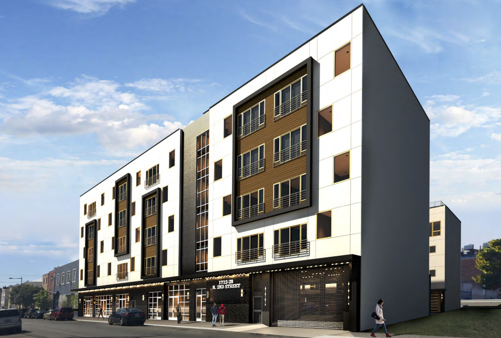 1712-28 N 2nd St. rendering