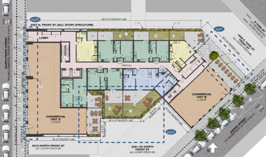 2315 N. Front St. floor plan