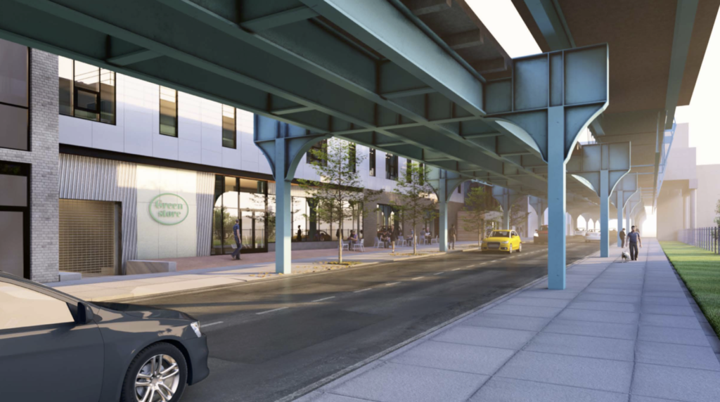 Rendering of the project at 1828-42 N. Front St.