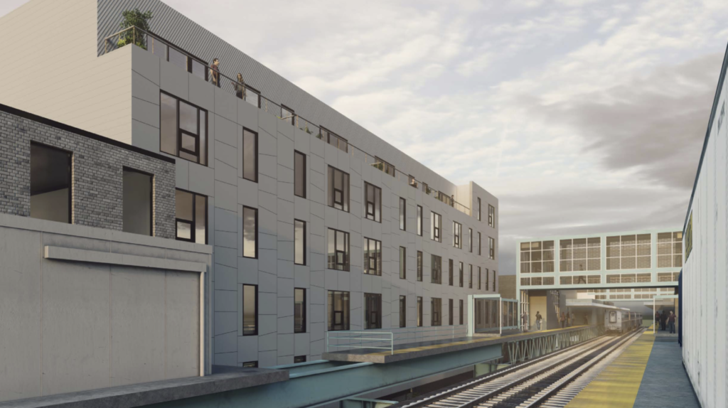 Rendering of the project at 1828-42 N. Front St.