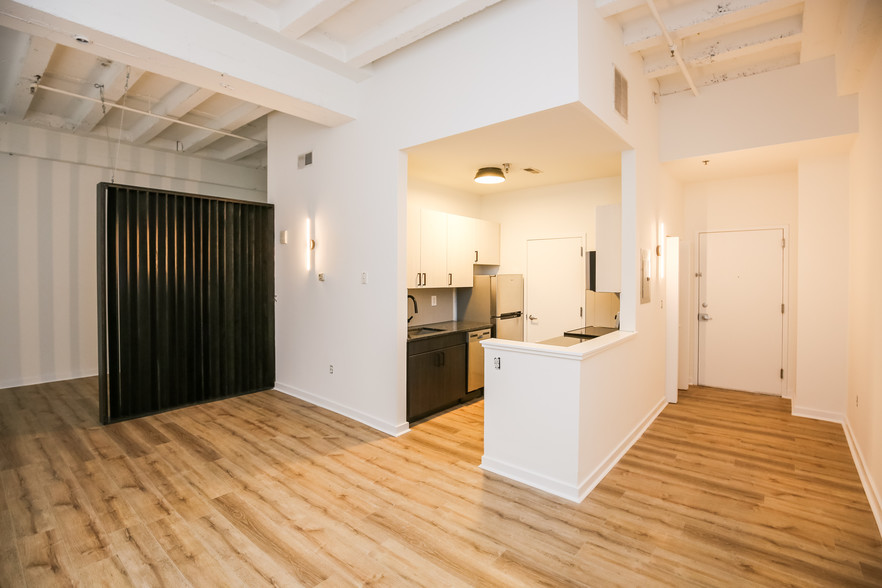 apartment unit in the Schoolhouse Lofts