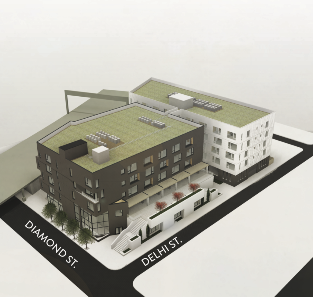 Rendering of 919 Diamond St KJO Architecture