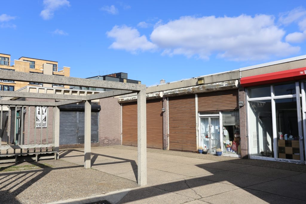 Spring Garden Strip Mall Courtyard