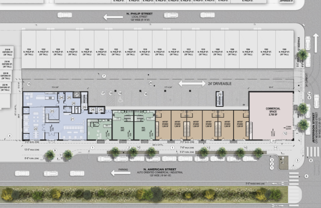 1525 N. American St. Floor Plan