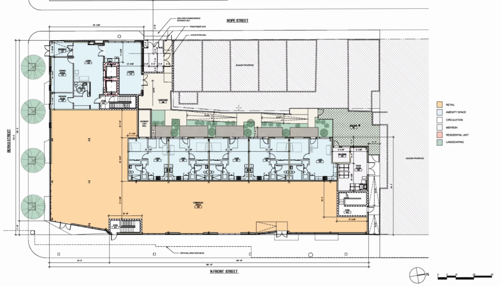 1900 N. Front St. floor plan