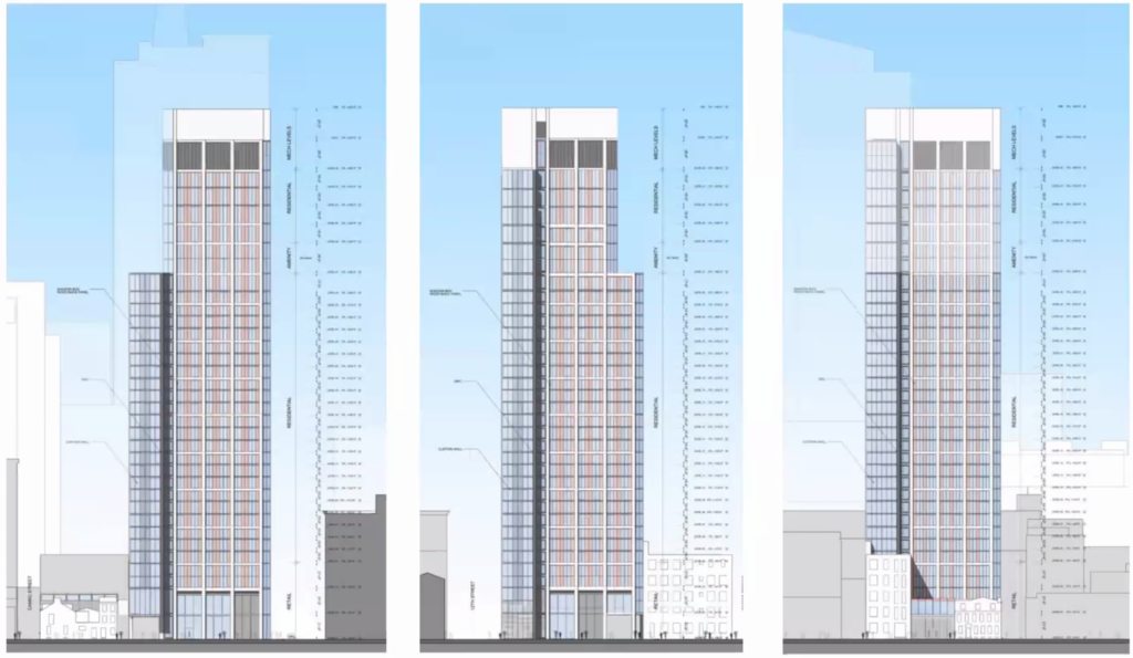 204 S. 12th St. elevation drawings