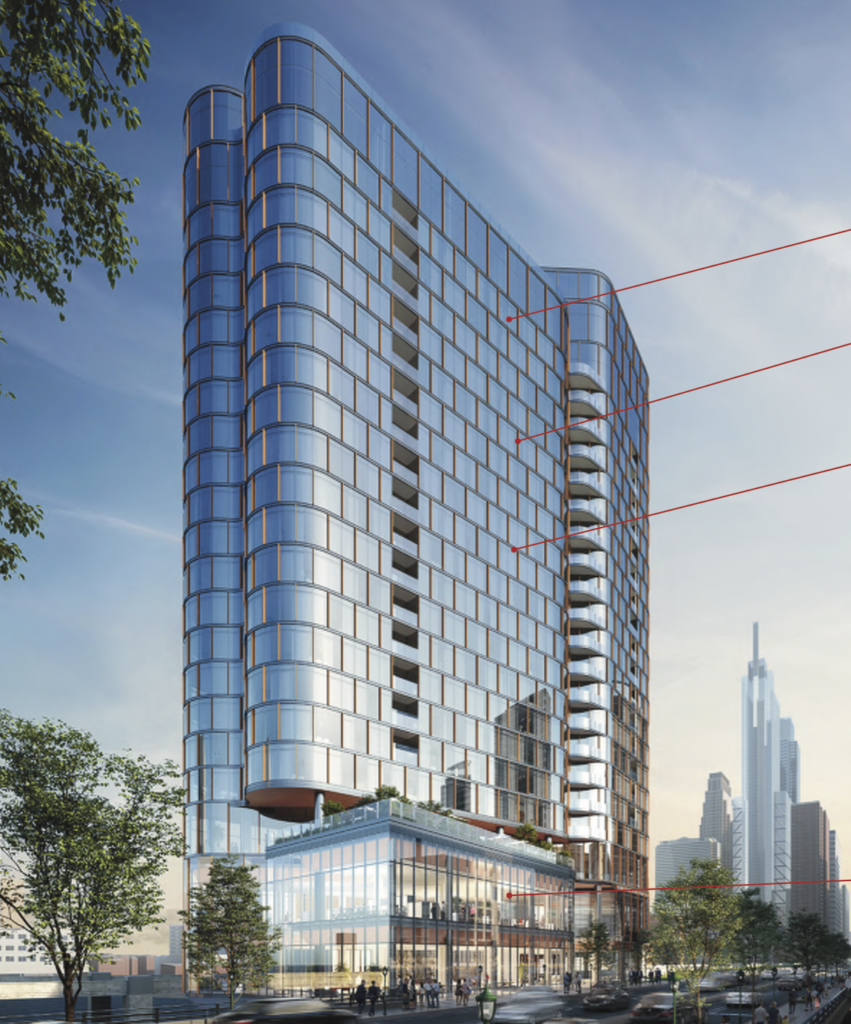 23rd and JFK Rendering