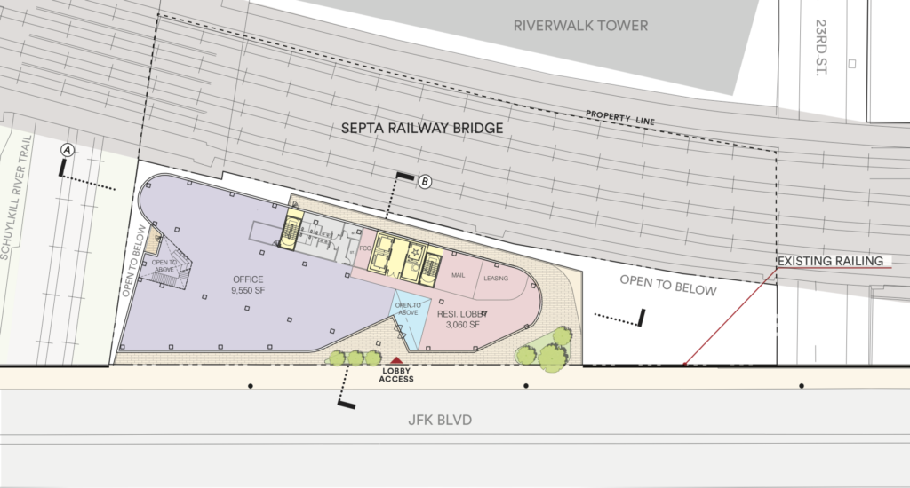 23rd and JFK floor plan