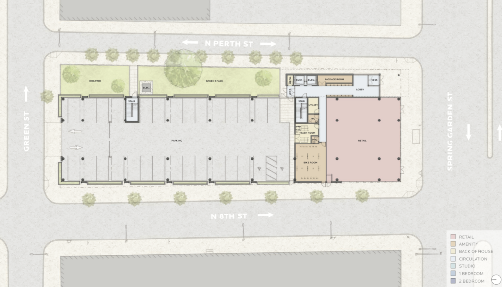 741 Spring Garden St floor plan