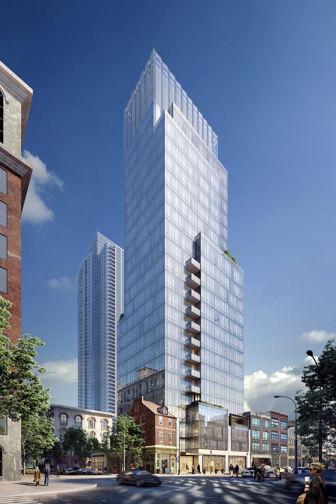 Jewelers Row Tower Toll Brothers Rendering
