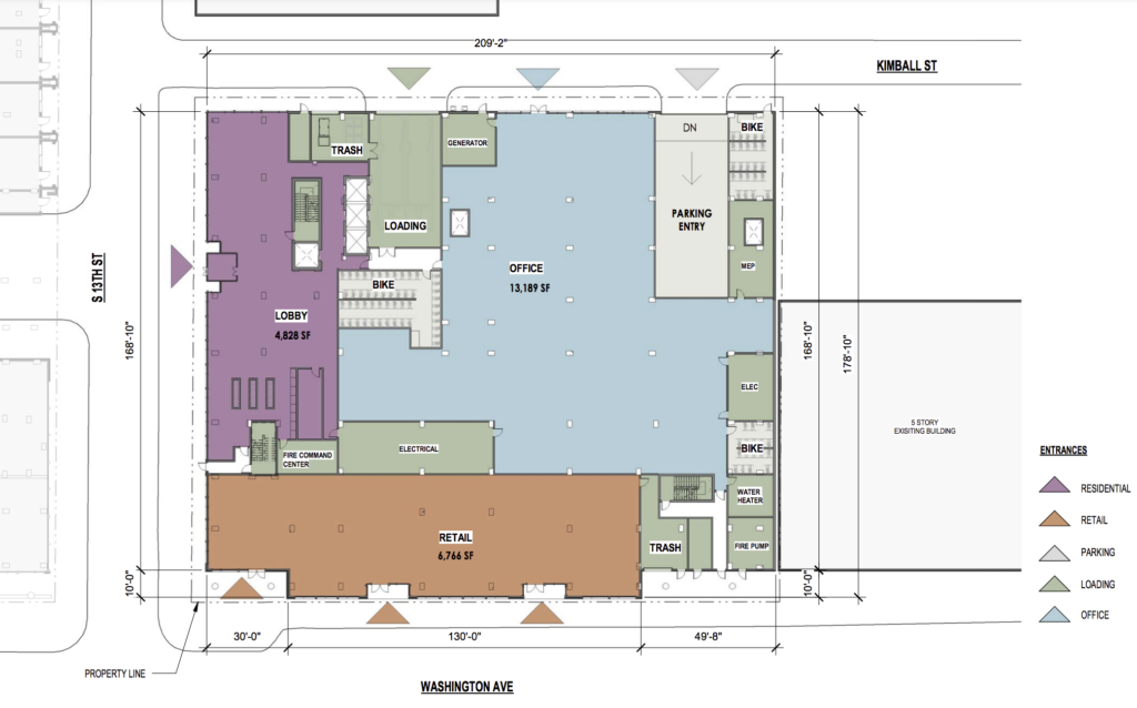 1223-45 Washington Ave. floor plan