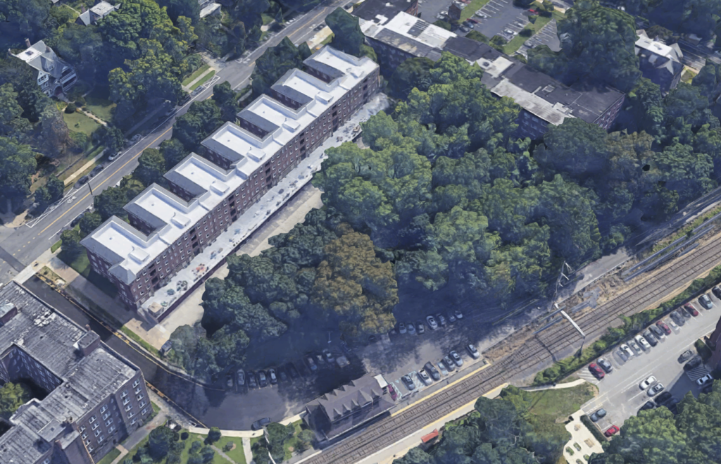 Tulpehocken Place aerial site