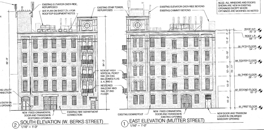 173 W. Berks St. Rendering