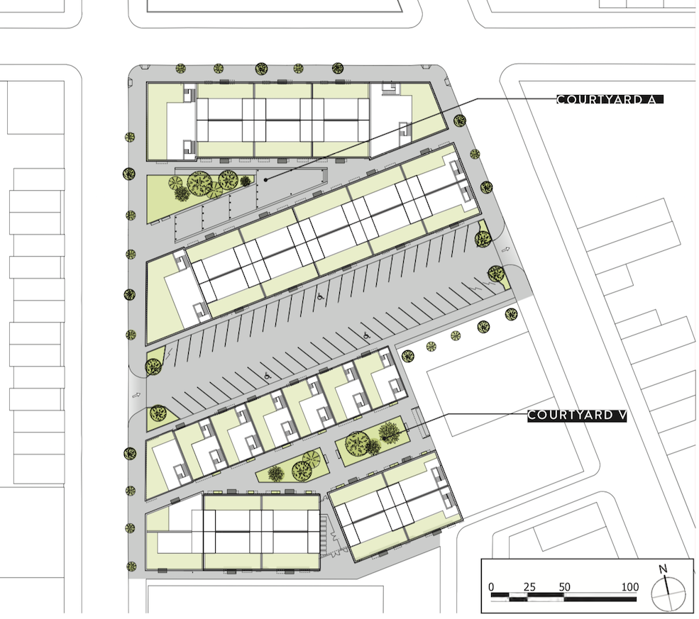 Avenue V Site Plan