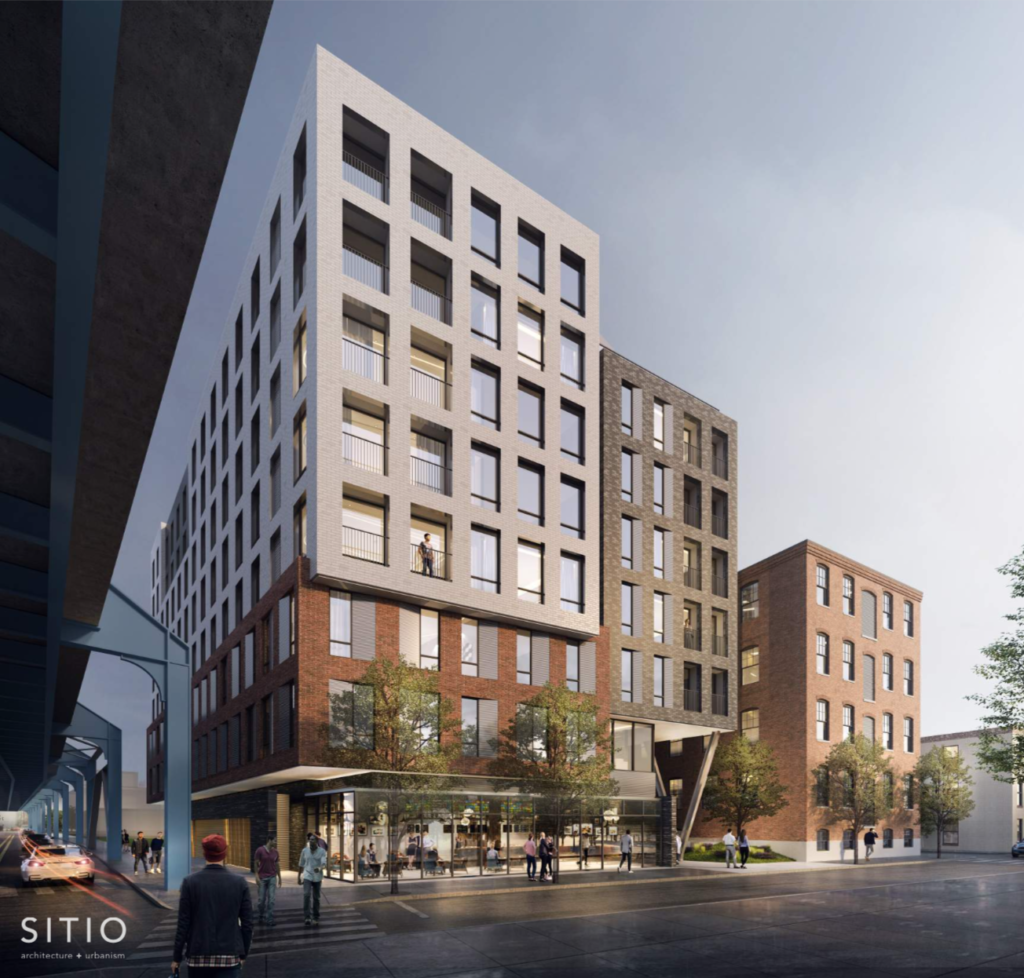 31 E. Columbia Avenue Rendering - Sitio Architecture + Urbanism