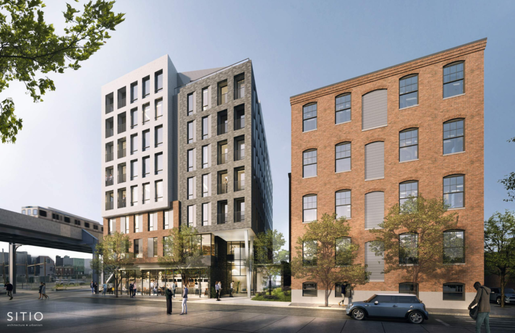 31 E. Columbia Avenue Rendering - Sitio Architecture + Urbanism