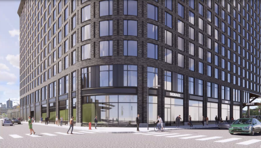 Rendering of 200 Spring Garden Street - Handel Architects