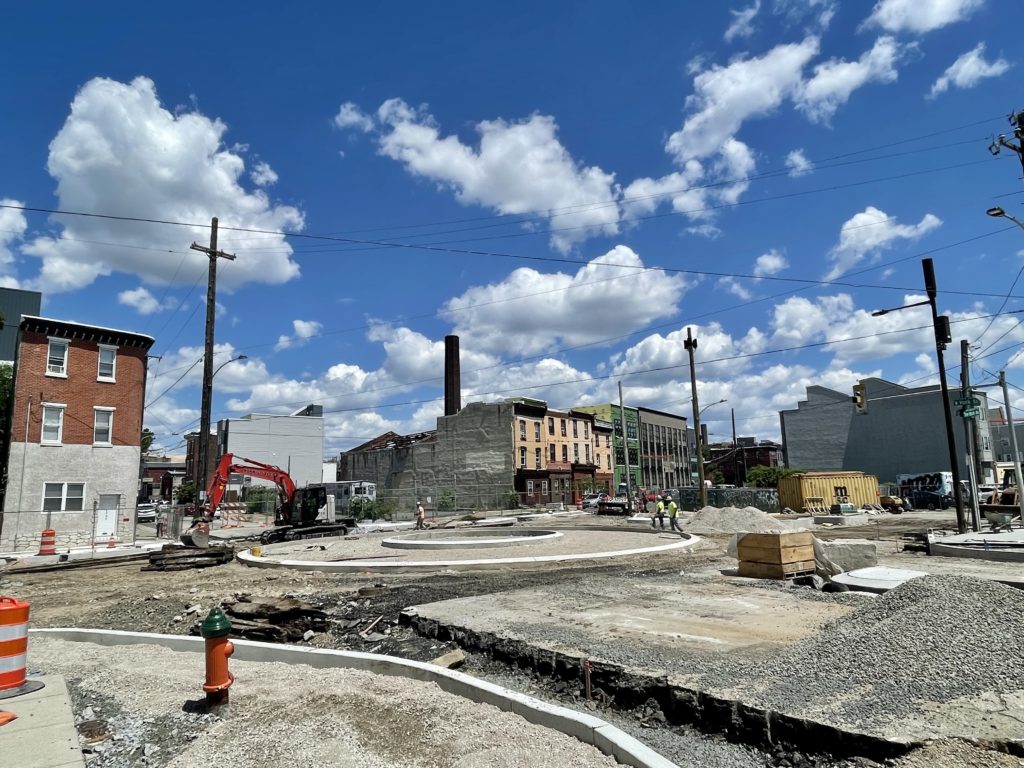 roundabout at Frankford and York fishtown