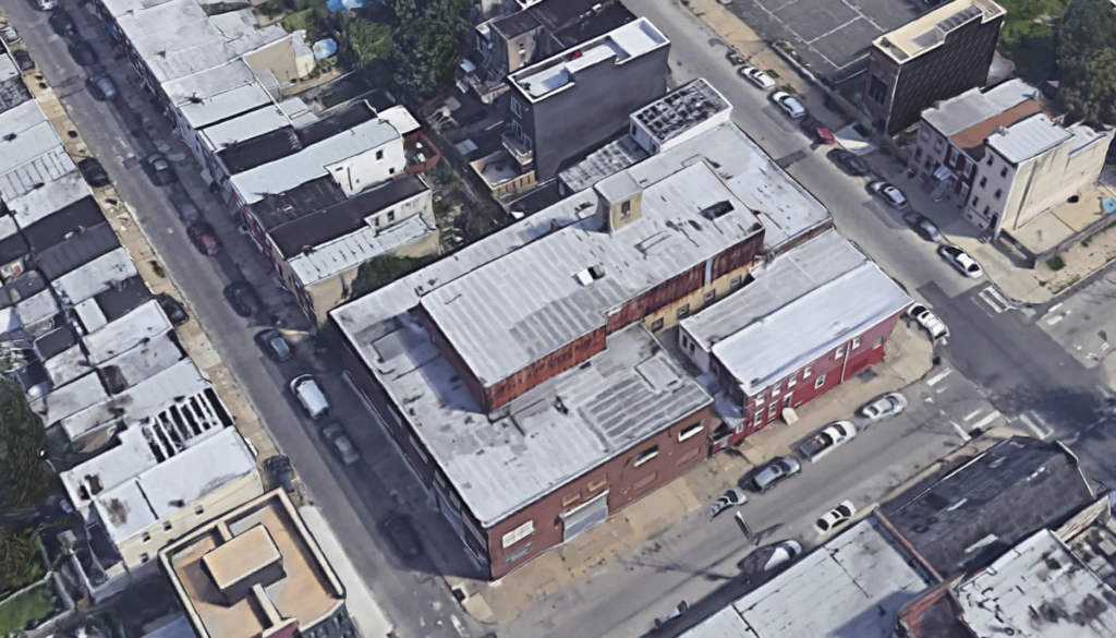 1838-42 E. Huntingdon Street aerial view