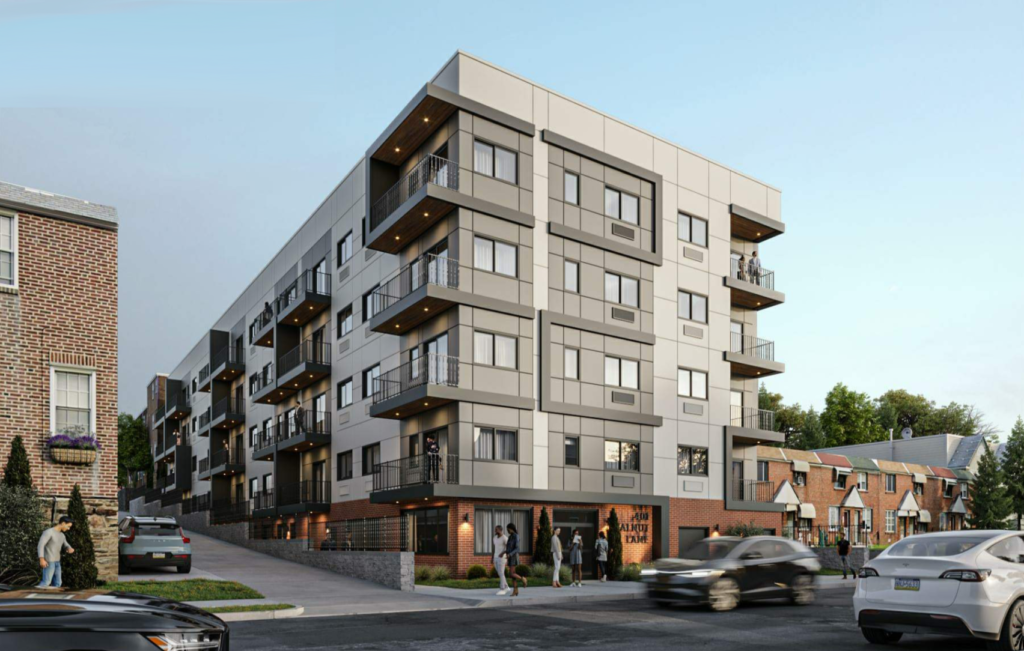 401-07 E Walnut Lane Rendering