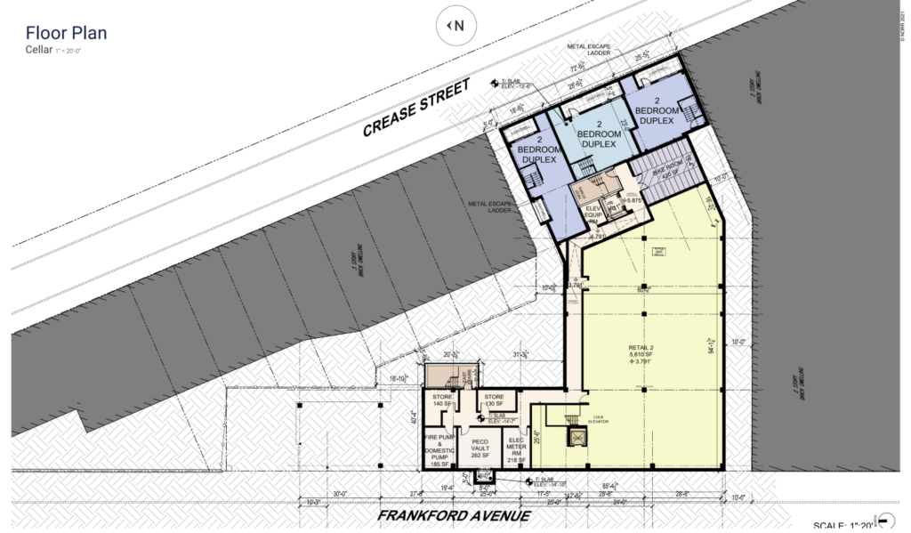 1359 Frankford Avenue Floor Plan