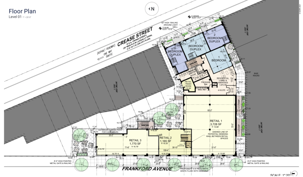 1359 Frankford Avenue Floor Plan