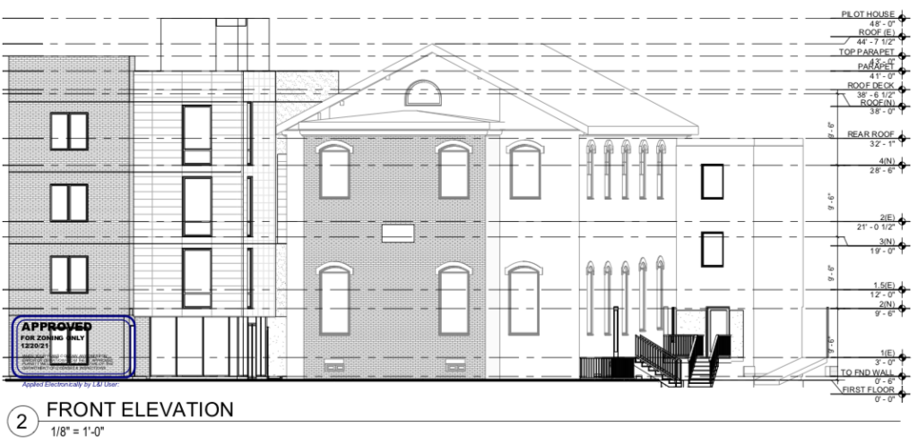 808-18 N. 3rd St. Elevation Drawings