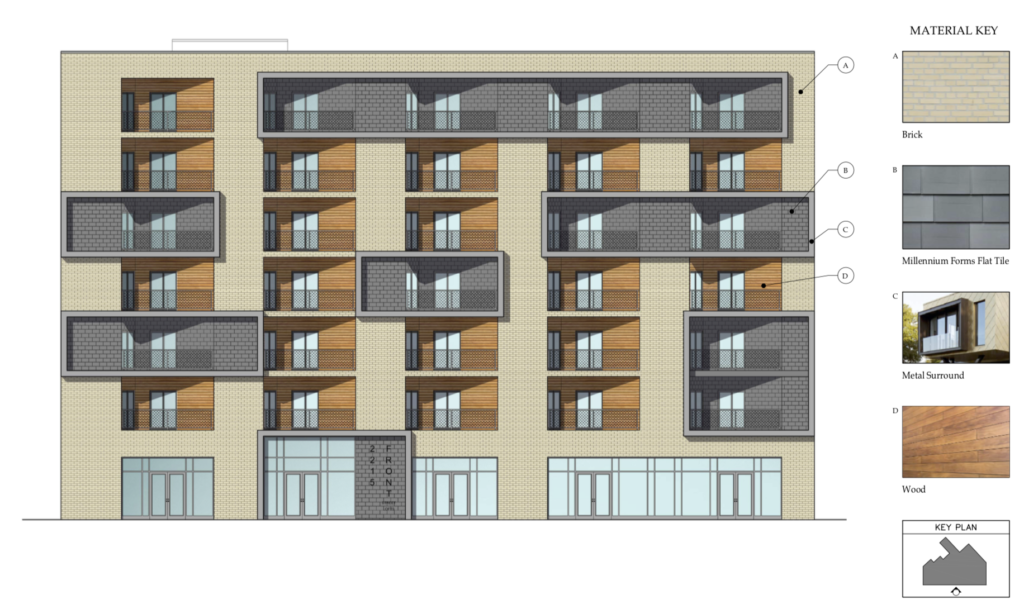 2213-33 North Front St. Rendering