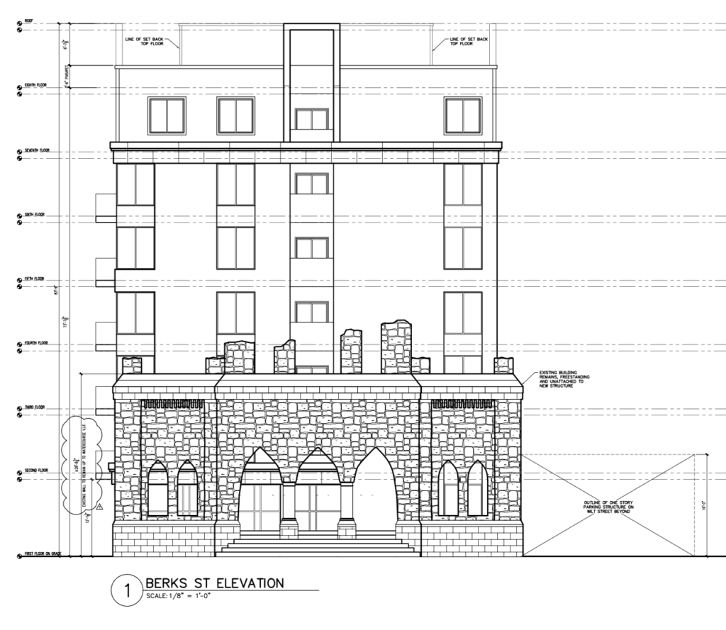 St. Laurentius Elevation Drawing