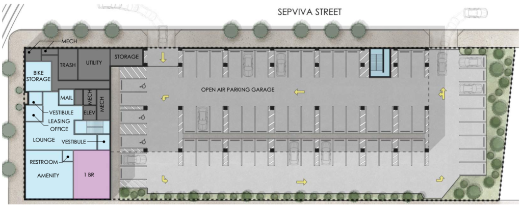 2201 East Tioga Street Floor Plan