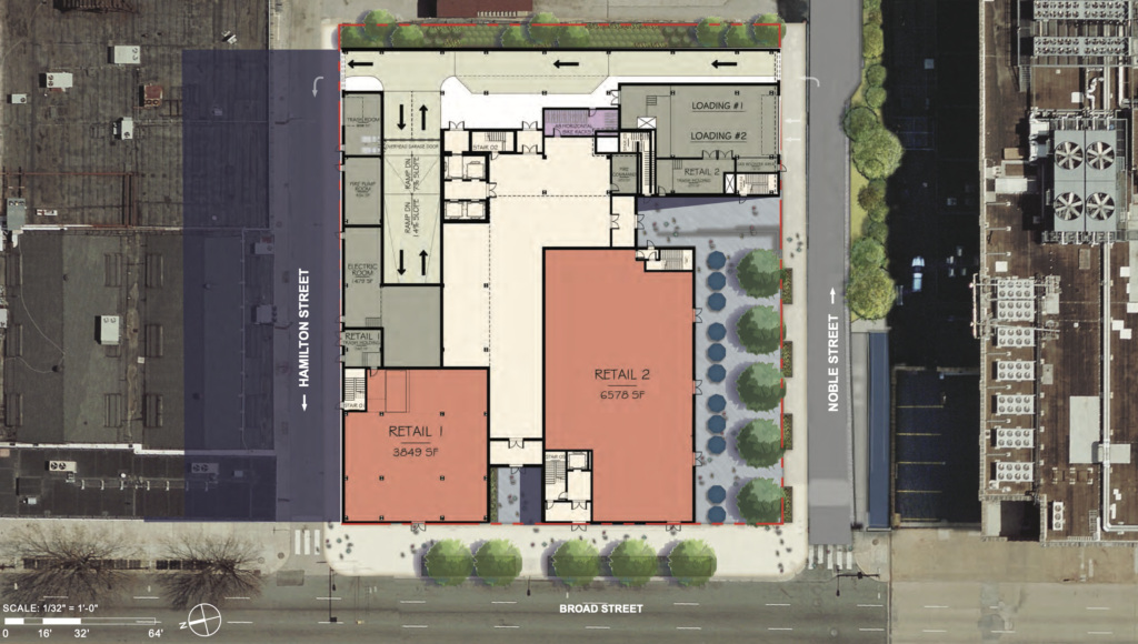 435 North Broad Street Floor Plan