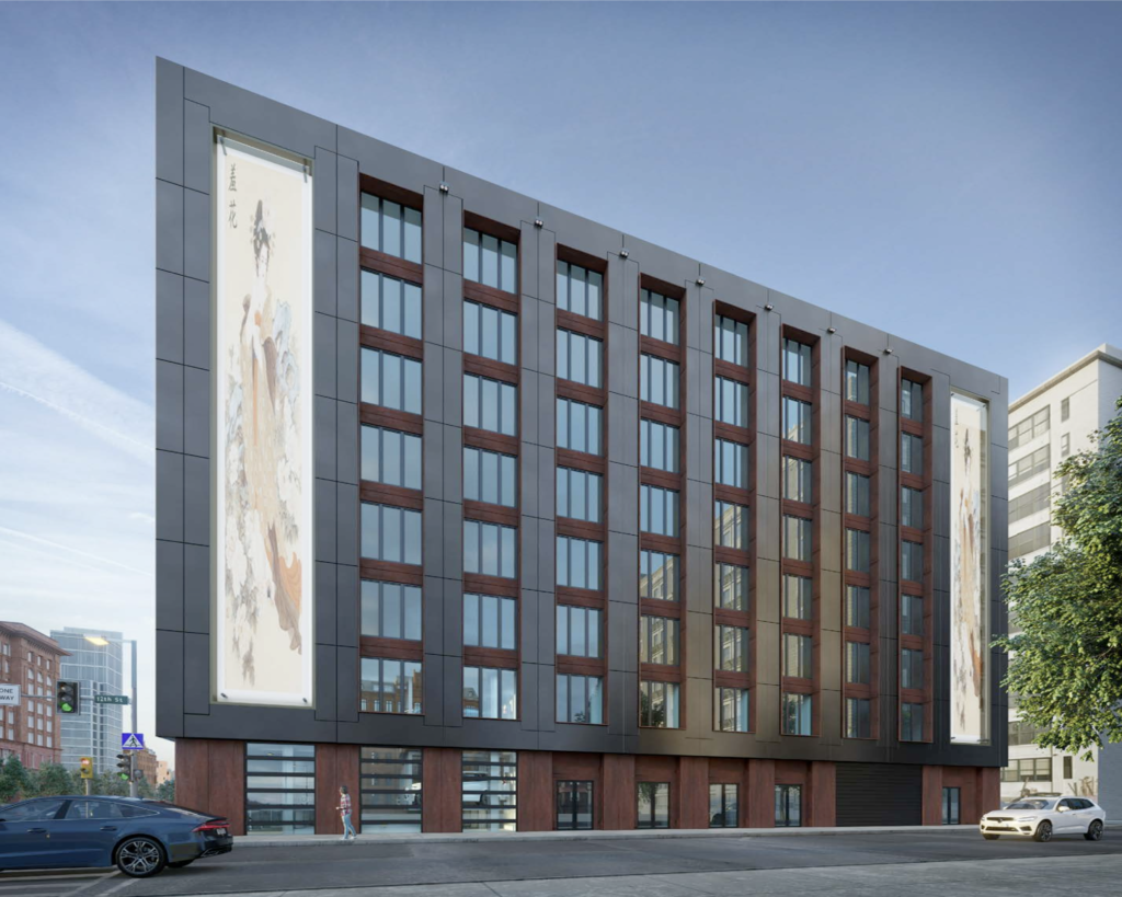 1201 Vine Street Rendering - Cadre Design