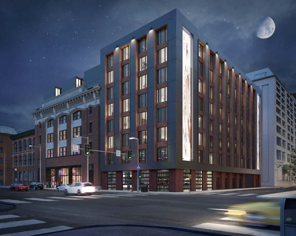 1201 Vine Street Rendering - Cadre Design