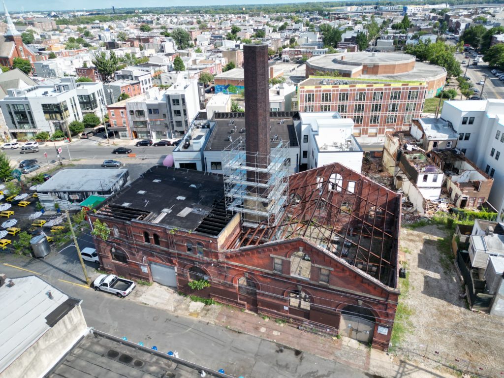 The former Weisbrod & Hess Brewery at 2421 Martha Street