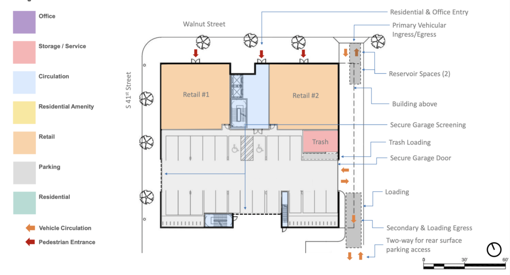 4040-50 Walnut Street Floor Plan