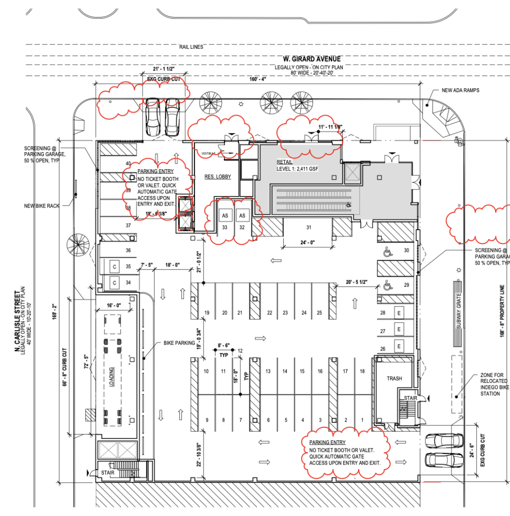 922 N. Broad St. floor plan