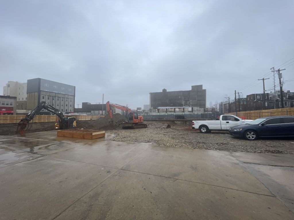 922 N. Broad St. construction site