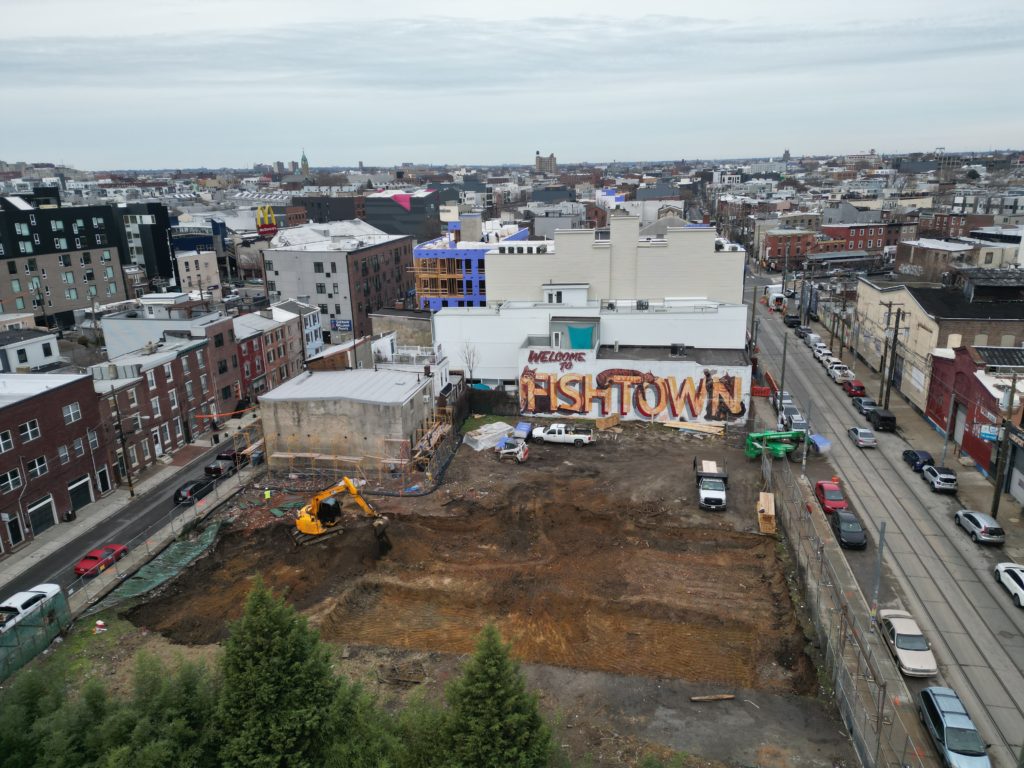 1120 Frankford Avenue Construction Site