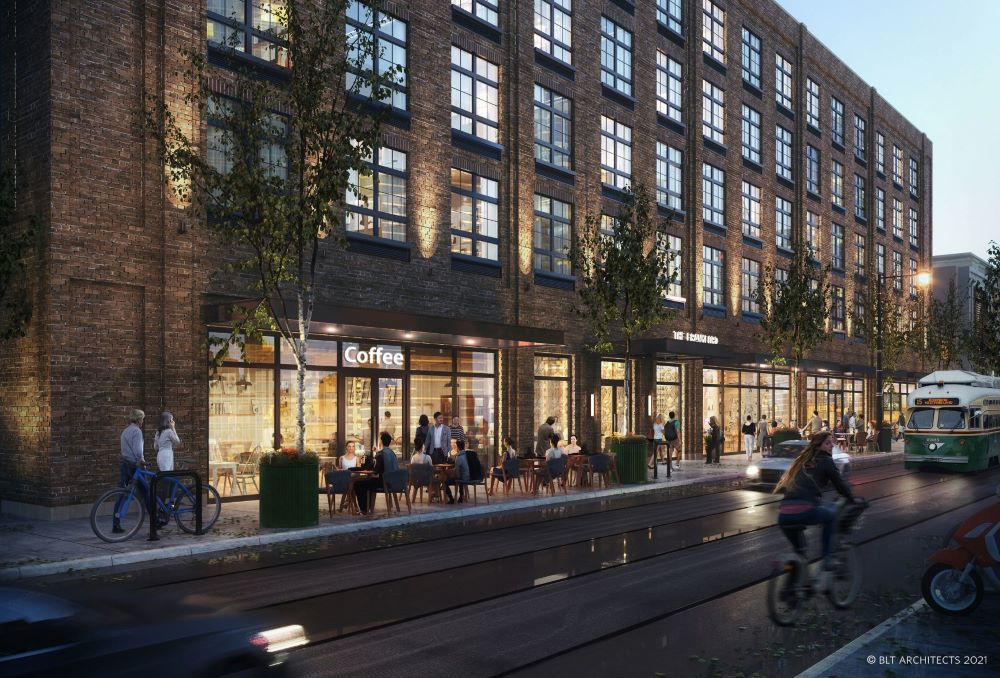 1120 Frankford Avenue Rendering - BLT Architects