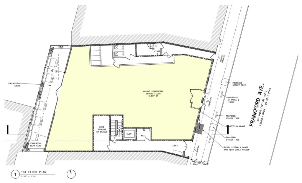 1538-44 Frankford Ave Floor Plan