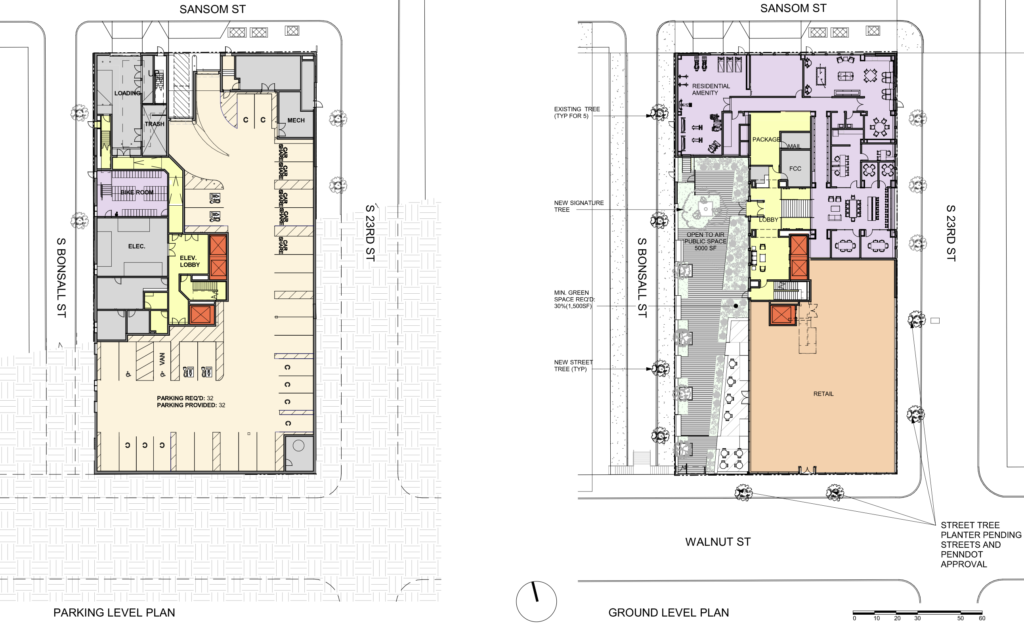 2301 Walnut Street floor plan