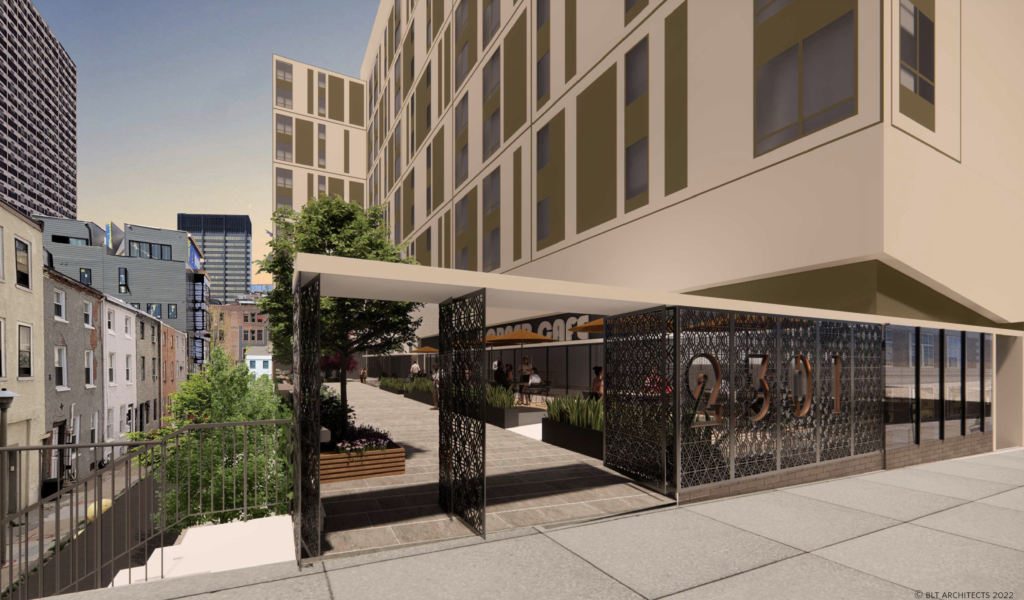 2301 Walnut Street Rendering - BLT Architects