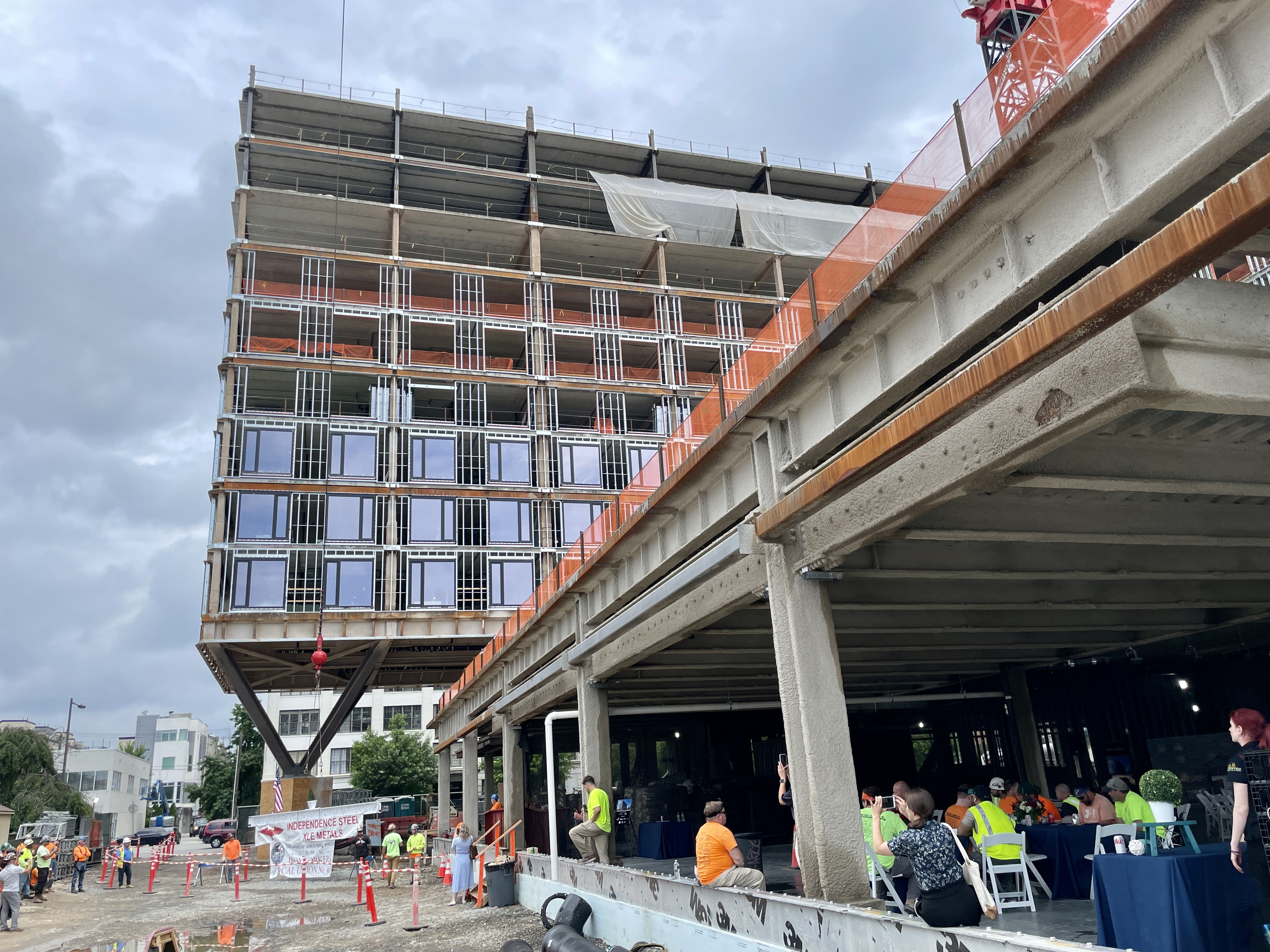 200 spring garden topping off