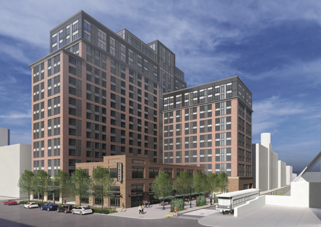 Toll Brothers Broad St. Noble rendering
