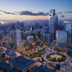 Two Cathedral Square Rendering