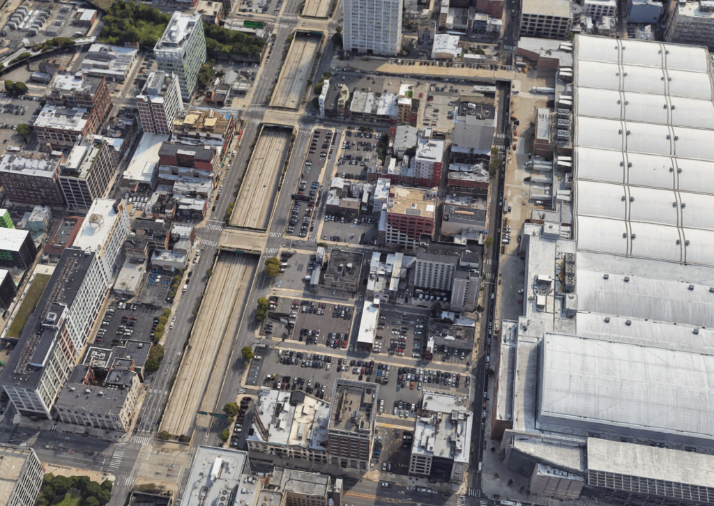 parking lots Chinatown Philadelphia